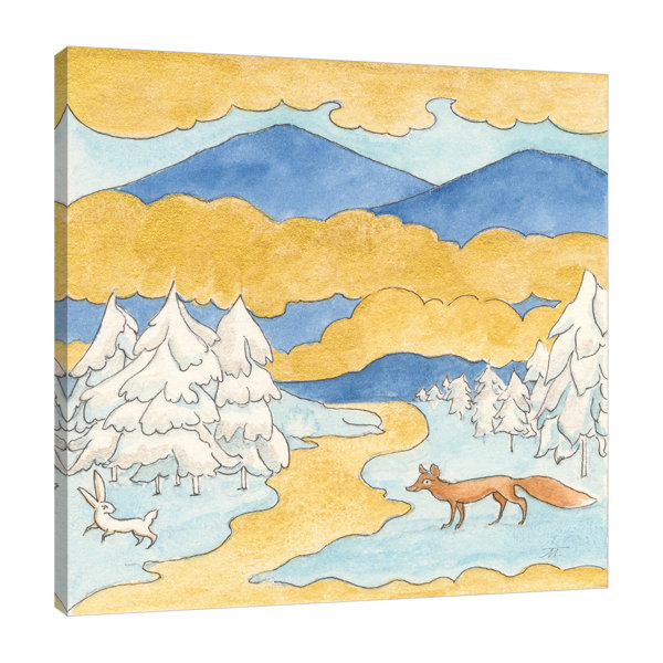 JaxsonRea Miranda Thomas Riverside III On Canvas by Miranda Thomas